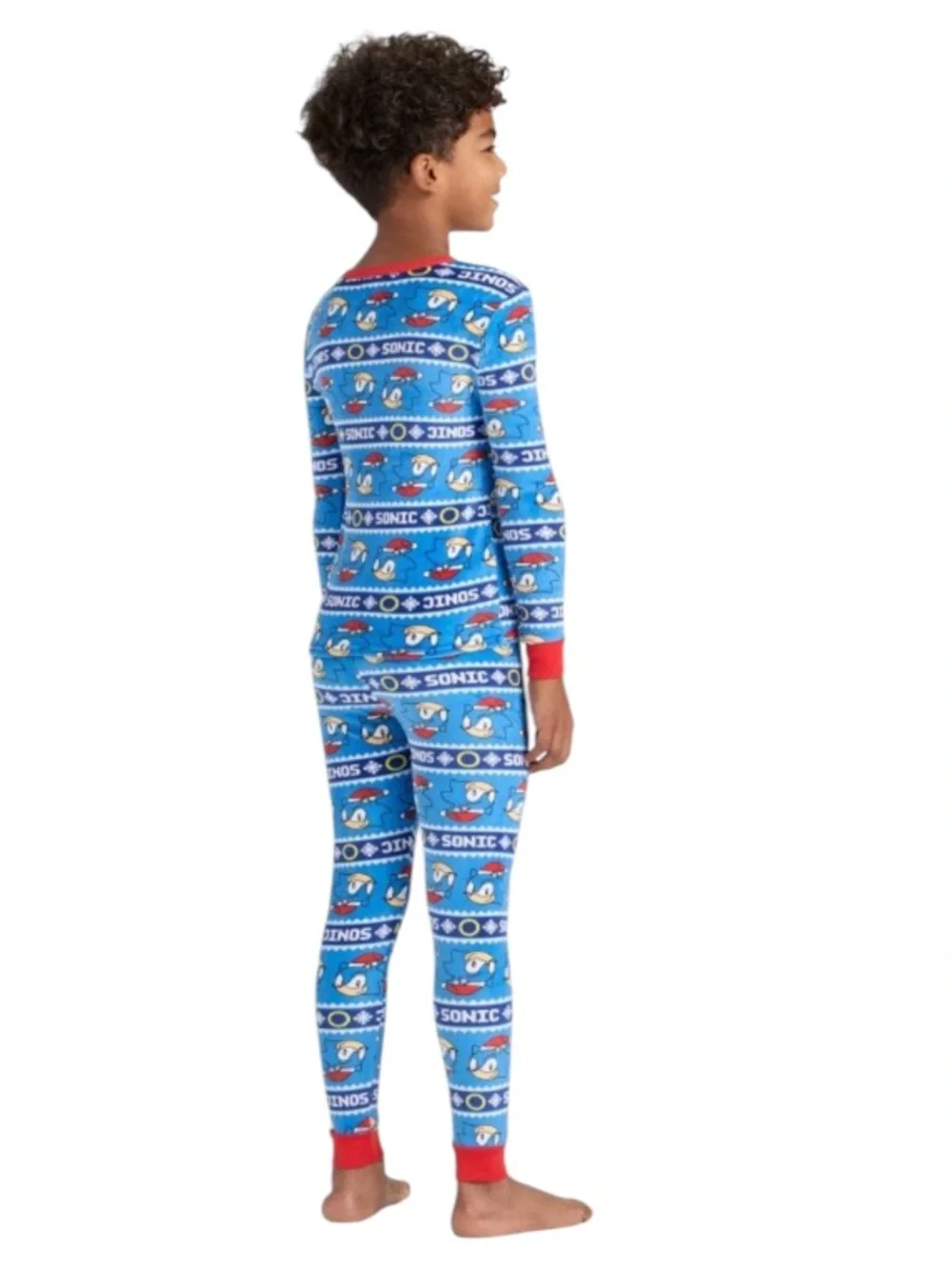 Sonic Kids' Blue Holiday Pajama Set NWT Size 6